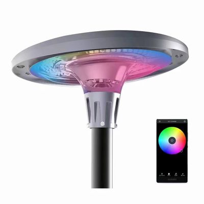 Konut 1200w RGB Güneş Bahçe Işıkları Patio Güneş Bahçe Yol Işıkları