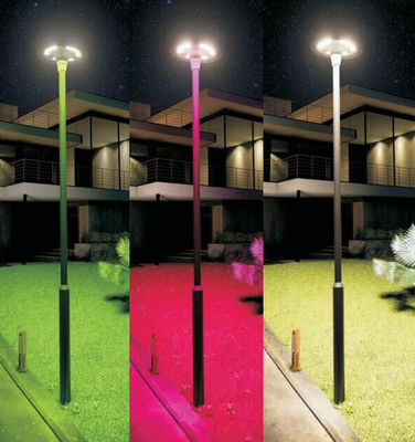 Renk Değişen Güneş Bahçe Işıkları RGB LED Güneş Enerjisili Bahçe Işıkları Avlu Patio için 800w