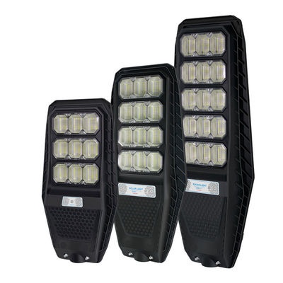 6500K 18W LED Güneş Enerjisi Sokak Işığı Gün Işığı Sensörüyle Dışarıya