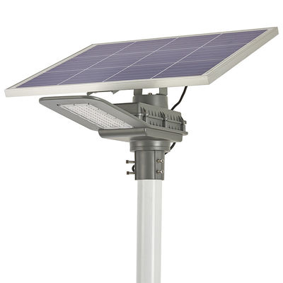 Entegre 40w LED Güneş Sokak Işığı Polikristalin Silikon Güneş Paneli ile