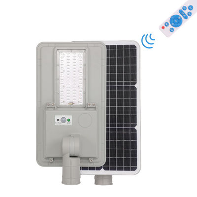 60W Ip65 Güneş Sokak Işığı Tüm Bir İçinde Su geçirmez Hareket Sensörü LED Yol Işığı