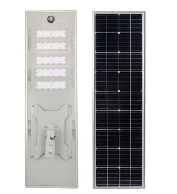 6-8M Yükseklik Tüm Bir Güneş Sokak Işıkları Zamanlama Karanlıklandırma ve 12.8V/42000mAH LifePO4 Pil