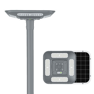 Enerji tasarrufu sağlayan Güneş LED Çim Bollard Işıkları Lamba Boyutu 578*578*156MM Lumen 3200LM