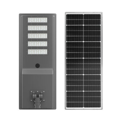 Güneş Enerjili Sokak Lambası 100W 150W 300W 400W 500W Dış Mekan Suya Dayanıklı IP65 Hepsi Bir Arada