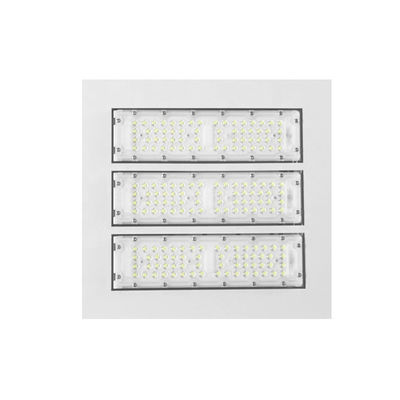 Yüksek Verimli 140lm / W LED Kanopi Işık 50W–200W IP65 Karartma Fonksiyonlu Benzin İstasyonu Aydınlatma Armatürü