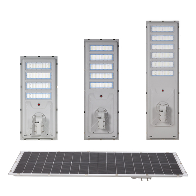 LED Güneş Enerjili Sokak Lambaları Dış Mekan IP65 Su Geçirmez Otomatik Sensörlü Proje